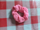 高级感小清新大肠发圈可爱甜美发绳扎头发发饰糖果色女孩头绳头饰 粉色 实拍图