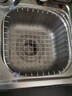 玖都龙 厨房水槽沥水架沥水篮304不锈钢水池洗菜盆滤淘篮洗碗池置物架 加粗款【A1】 实拍图