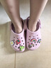 卡骆驰（CROCS）贝雅卡骆班洞洞鞋轻便耐磨一脚蹬休闲鞋女鞋时尚沙滩鞋|205089 芭蕾粉/糖果粉-6TG 39 (240mm) 实拍图
