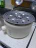 九阳（Joyoung）蒸蛋器 煮蛋器 定时 自动断电安心用 小型316L不锈钢多功能 双层蒸煮鸡蛋早餐神器ZD14-GE330 实拍图