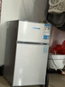 华宝小冰箱小型家用出租房用冷藏冷冻两用一级能效节能省电迷你宿舍寝室办公室二门电冰箱 【店长推荐】58L银色【一级能效】 实拍图