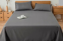 无印良品100%纯棉床单单件 A类双人全棉床盖被单1.5/1.8x2米床 230x245cm 实拍图