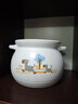 泥火匠陶瓷釉中彩小斑马大汤煲6L养生砂锅明火中药炖汤锅汤煲莲姐同款 实拍图