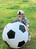 马丁兄弟充气大足球玩具儿童户外亲子互动玩具大皮球加厚沙滩排球巨型球 实拍图