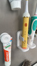 懒角落电动牙刷架子浴室置物架壁挂式免打孔卫生间自动收纳架支架 2个装 实拍图