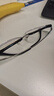 蔡司（ZEISS）镜片近视眼镜框男半框防蓝光辐射可配带散光度数眼睛女钛合金镜架 升级钛材 黑银 配colorein镜片1.56防蓝光 0-600度 实拍图