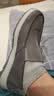 布舍元（BUSHEYUAN）休闲帆布鞋老北京布鞋一脚蹬懒人板鞋单鞋男士331-1711 灰色 43  实拍图
