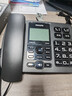 飞利浦（PHILIPS）录音电话机 固定座机  办公家用 自动 手动录音 16G存储卡 放音密码保护 CORD165 (黑色) 实拍图