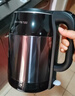 九阳（Joyoung）热水壶烧水壶电热水壶1.7L大容量 内外双钢0胶水无缝 304不锈钢水壶 K17-F67 实拍图