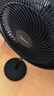 美的（Midea）【超级单品】七叶轻音立式电风扇家用柔风落地扇台式桌面小型风扇大风量节能摇头宿舍电扇 SAF30AB 实拍图