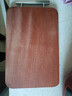 双枪乌金檀木整木菜板 百年龄砧板家用切菜案板抗菌实木菜板33*22*2.5 实拍图