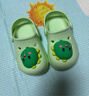 牧童儿童拖鞋夏男宝宝洞洞鞋软底女童卡通洗澡婴幼儿家居鞋奶龙绿140 实拍图