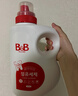 保宁（B&B）婴幼儿洗衣液宝宝专用可手洗新生儿内衣内裤洗衣液桶装【3斤装】 实拍图