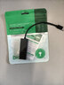 毕亚兹 Type-C转百兆有线网卡USB-C网线转接头RJ45网口转换器网络拓展坞 适用苹果Mac华为笔记本电脑手机 实拍图