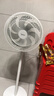 美的（Midea） 电风扇 家用风扇7叶落地扇立式轻音节能大风量电扇台扇迷你扇台立两用转页扇空气循环扇安静低音 尺寸升级丨纯铜电机 8米送风·SAE35CA1 家用落地扇 实拍图