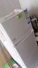 海尔（Haier）123L两门小户型冰箱二级能效抗菌净味三档可调白色BCD-123GHTMZ0WV 实拍图