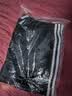 阿迪达斯（adidas）运动裤男秋季防风休闲卫裤健身跑步运动裤 黑白收腿裤 3XL 实拍图