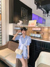 caibukaier牛皮单肩包包女包新款轻奢斜挎包链条包实用生日礼物送女友老婆 【米白】高级感送女朋友高档 实拍图