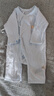 贝瑞加（Babyprints）宝宝连体衣2件装婴儿四季内衣纯棉爬服薄款哈衣柔软家居睡衣 蓝66 实拍图