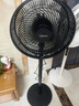 美的（Midea）【超级单品】七叶轻音立式电风扇家用柔风落地扇台式桌面小型风扇大风量节能摇头宿舍电扇 SAF30AB 实拍图