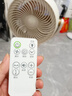 SEEDEN西点空气循环扇语音遥控定时台立两用家用折叠落地扇电风扇宿舍省电桌面电扇3D摇头轻音自由伸缩 XD-1812F语音+遥控+定时 台立两用 实拍图