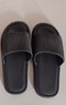 安尚芬拖鞋男士夏季新款室内家居简约轻便洗澡防滑踩屎感情侣凉拖鞋女 黑色 42-43 适合41-42（内长260MM） 实拍图