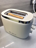 小熊（Bear）面包机 烤面包片机烤吐司机多士炉家用全自动早餐机三明治2片轻食机50s速烤DSL-N02C5 实拍图