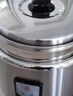 三角牌（Triangle）电饭煲4-5人老式316不锈钢0涂层2-3人电饭锅家用5-8人大容量微压蒸煮一体饭粥锅 5升【母婴级316不锈钢】0涂层内胆 5L 实拍图