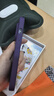 品胜 适用苹果14Pro手机壳 iphone14Pro柔性液态手机壳全包防摔超薄保护套亲肤手感直边保护壳深紫色 实拍图