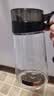 欣美雅 油壶玻璃油罐厨房家用油瓶装油容器酱油醋调料瓶醋壶油罐壶 深空黑600毫升X2+标签+杯刷 实拍图