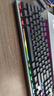 惠普（HP）K500Y真机械手感键盘 朋克蒸汽复古有线游戏专用吃鸡笔记本电脑电竞lol办公键盘 黑色彩光方帽 实拍图