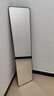 全品屋全身镜穿衣镜落地镜挂门服装店试衣壁挂镜一体简约北欧风黑150 实拍图