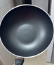 爱仕达（ASD）炒锅不粘锅少油烟平底炒菜锅家用不沾锅32cm燃气电磁炉通用EC 实拍图