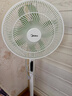 美的（Midea）【幸运草安睡1S】一级能效直流变频声控电风扇家用遥控卧室静音落地扇台式桌面抗菌大风力转页扇 实拍图