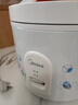 美的（Midea） 微压电饭煲 精铸发热盘大容量简单易控 黑晶内胆家用迷你小电饭锅 1-2-3-5-8人家用商用年货好物 4升款 4L 2-6人用 实拍图