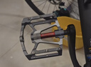 西骑者（WestBiking）三培林自行车脚踏板铝合金山地车通用轴承脚蹬公路单车配件 银色 实拍图