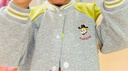 嘟嘟家儿童套装春款潮流男童棒球服外套春装宝宝卫裤女童裤子 麻灰色130 实拍图