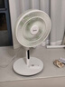 美的（Midea）【幸运草安睡1S】一级能效直流变频声控电风扇家用遥控卧室静音落地扇台式桌面抗菌大风力转页扇 实拍图