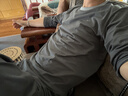蕉内棉棉305H睡衣男士纯棉家居服情侣款长袖长裤圆领居家套装春夏季 实拍图