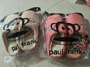 大嘴猴（paul frank）女秋冬情侣时尚家居厚底毛绒保暖棉鞋男PF806 实拍图