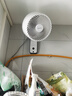 艾美特（AIRMATE）空气循环壁扇壁挂式电风扇家用商用转页扇餐厅宿舍食堂工业工程风扇大风量遥控墙壁风扇 FW23-R7 实拍图