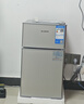 志高（CHIGO）小冰箱迷你小型家用冷藏冷冻两用宿舍出租房用双门办公室电冰箱节能省电 【店长推荐】48L银色【一级能效丨全国联保】 实拍图