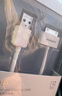 品胜（PISEN）苹果4s数据线ipad1/2/3/touch4/iphone4手机充电器ipod平板宽口快充线老式Apple老款宽头充电线套 0.8米 苹果4/4S iPad1/2/3老款宽口 实拍图