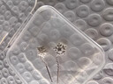 BJYLS999足银针雪花流苏耳线养耳洞纯银针耳环耳钉女轻奢高级耳饰礼物 【999足银针】雪花耳线一对 实拍图