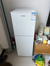 HYUNDAI（韩国现代）小冰箱迷你小型家用冷藏冷冻宿舍出租房办公室双开门二门电冰箱节能省电 118L白【行业热卖+店铺热卖】 实拍图