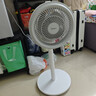 美的（Midea）【暴风循环】空气循环扇大风量摇头电风扇家用台式落地扇轻音卧室节能小风扇柔风轻羽扇 FGA24TQ 实拍图