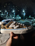顽刻（ollieskate）豹纹印花春季校园风W帆布拼接低帮男女国潮滑板鞋 Ollie81030/豹纹 37 实拍图