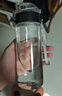 京东京造 运动水杯Tritan大容量运动水壶夏季学生塑料杯【防漏水】黑600ml 实拍图