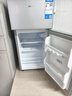 志高（CHIGO）小冰箱迷你小型家用冷藏冷冻两用宿舍出租房用双门办公室电冰箱节能省电 【一级能效】76L银色【全国联保丨节能省电】 实拍图