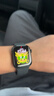 Apple/苹果 Watch S11 智能手表GPS款42毫米亮黑色铝金属表壳黑色运动型表带S/M MEU94CH/B 实拍图